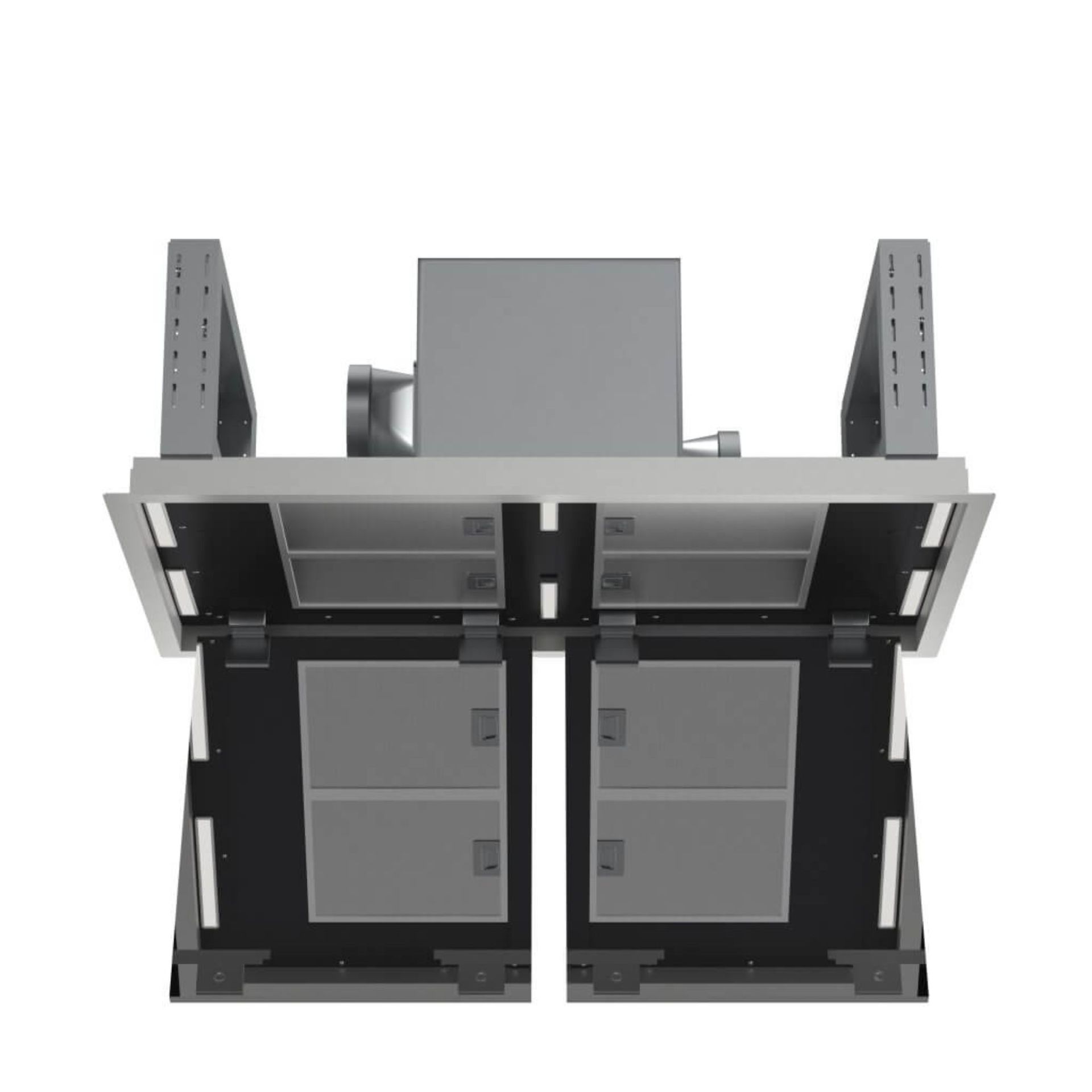 Maximum power ventilation at a low noise level