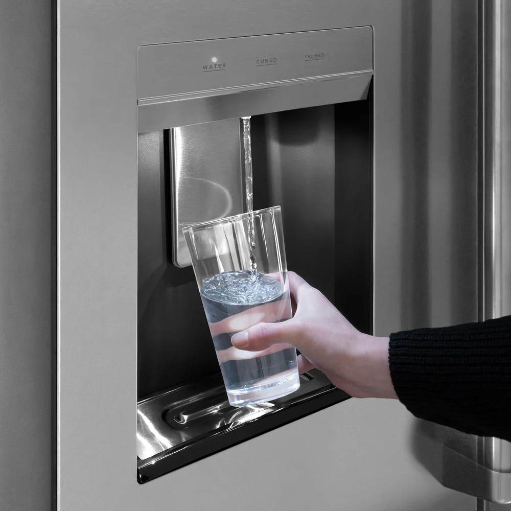 External Water And Ice Dispenser