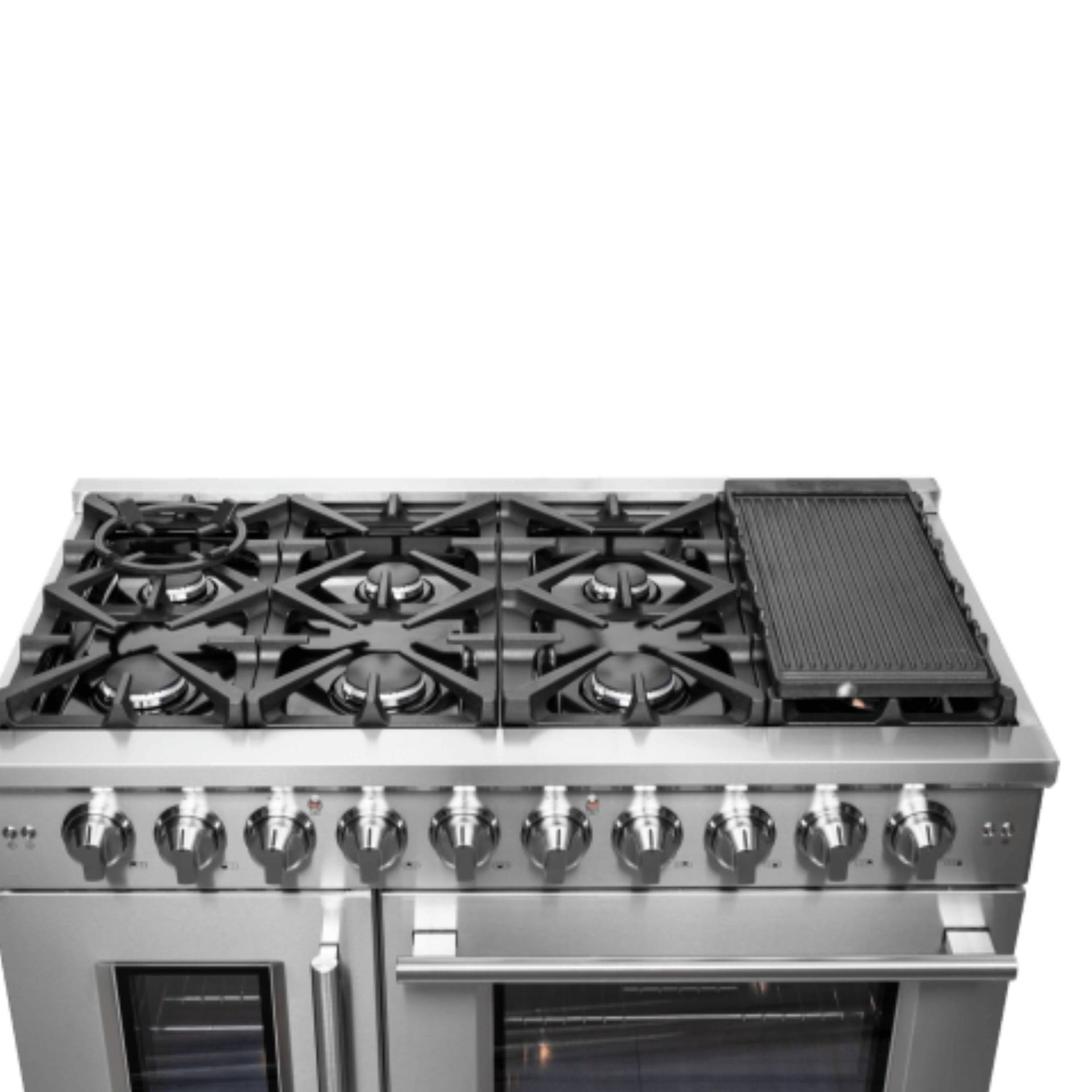 Heavy-Duty Continuous Cast Iron Grates