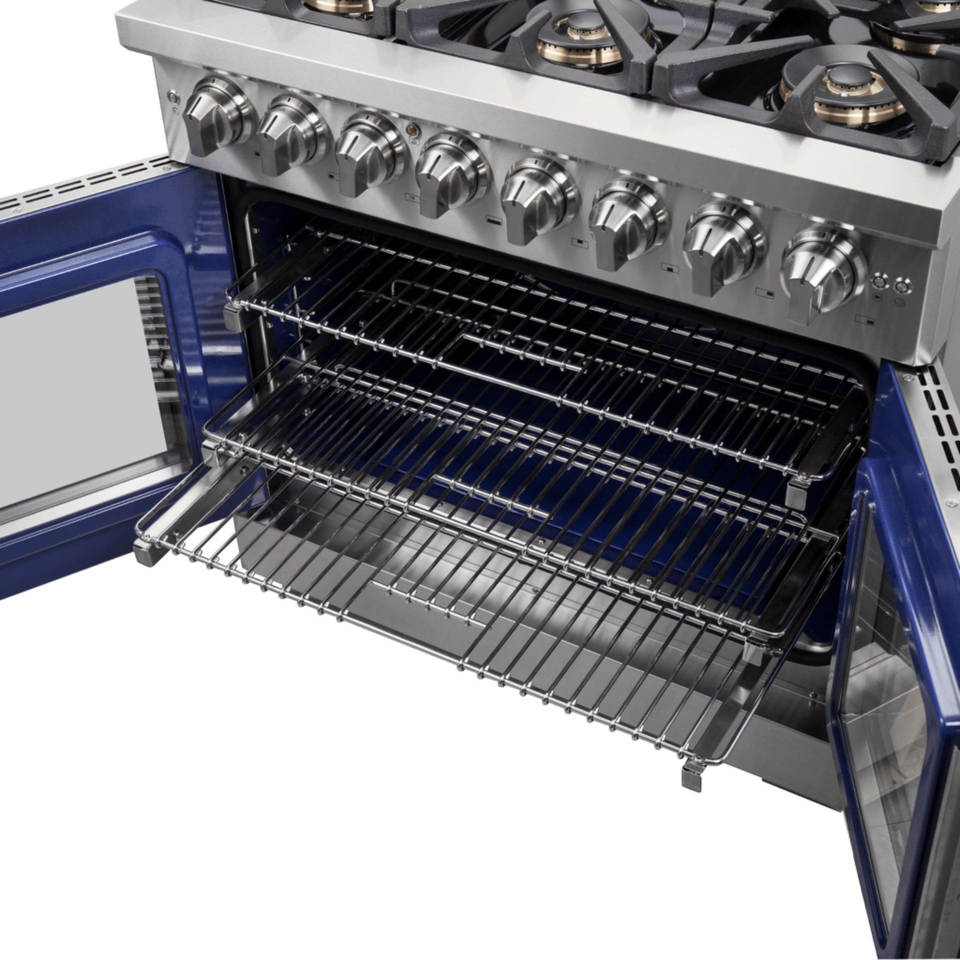 Includes 3 Heavy-Duty Stainless Steel Telescopic Oven Racks