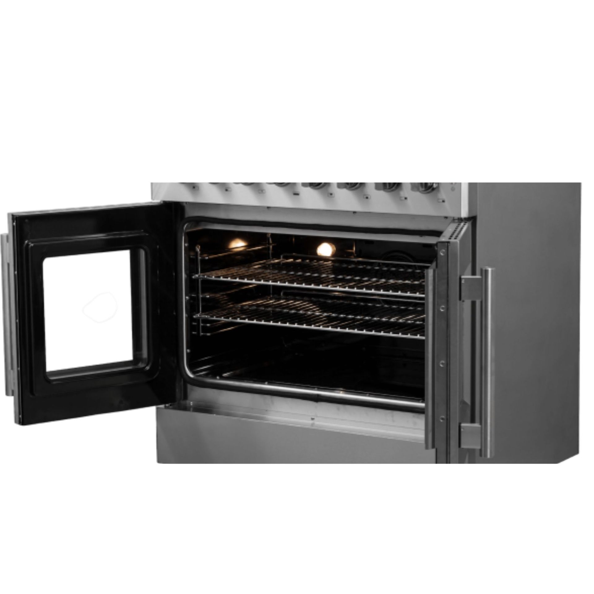 Includes 2 Electro-Plated Oven Racks