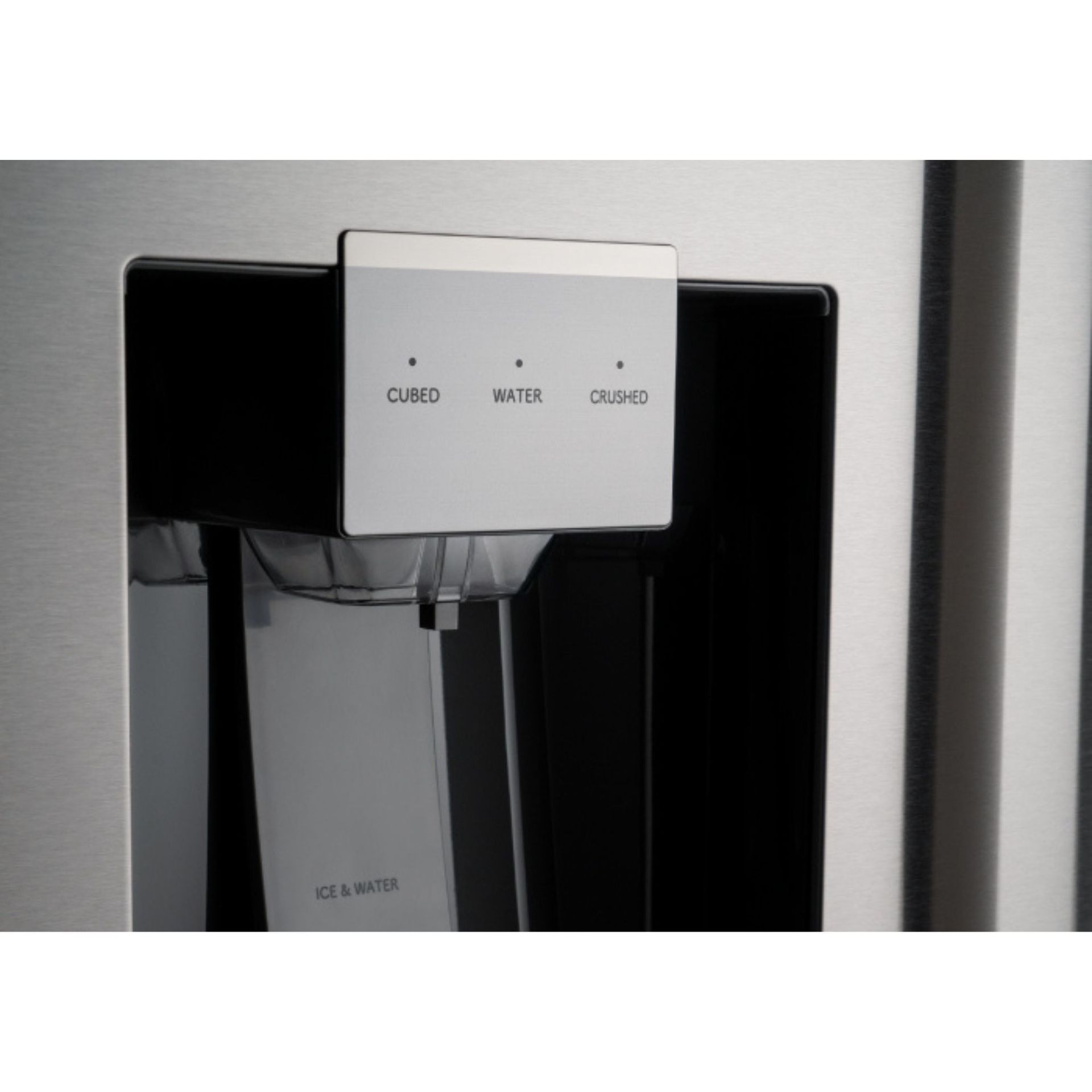 External Ice And Water Dispenser