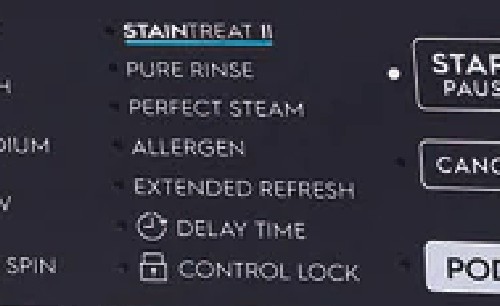 Staintreat™ Ii Option Removes Set-In Stains