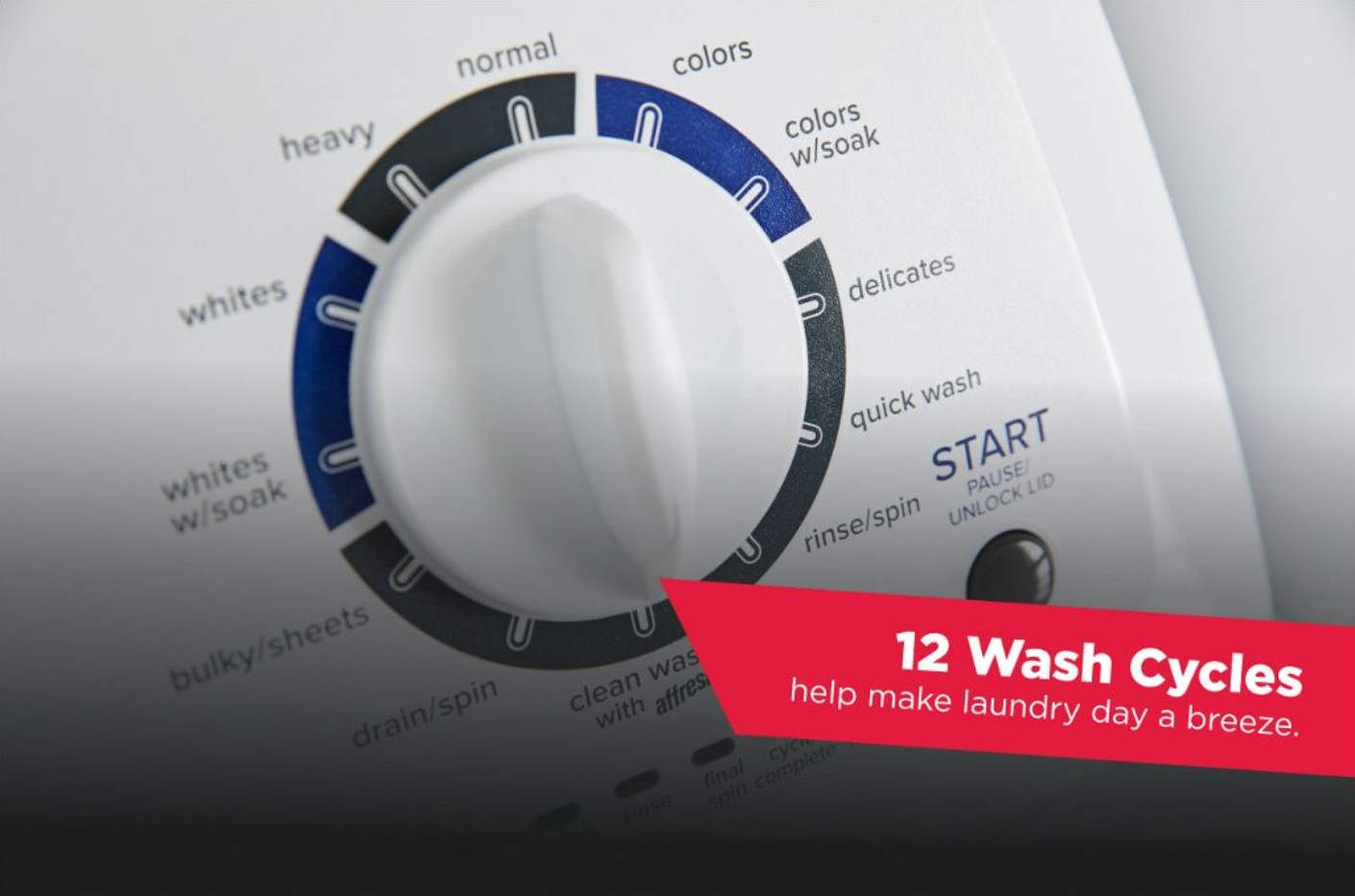 12 Wash Cycles