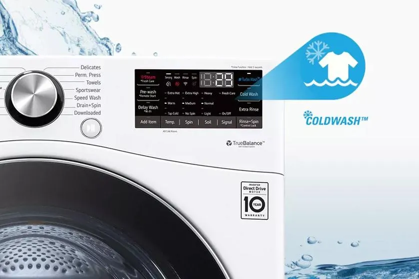 Cleans Like Warm, Saves Like Cold