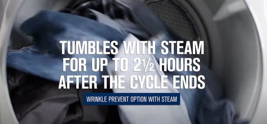 Wrinkle Prevent Option With Steam