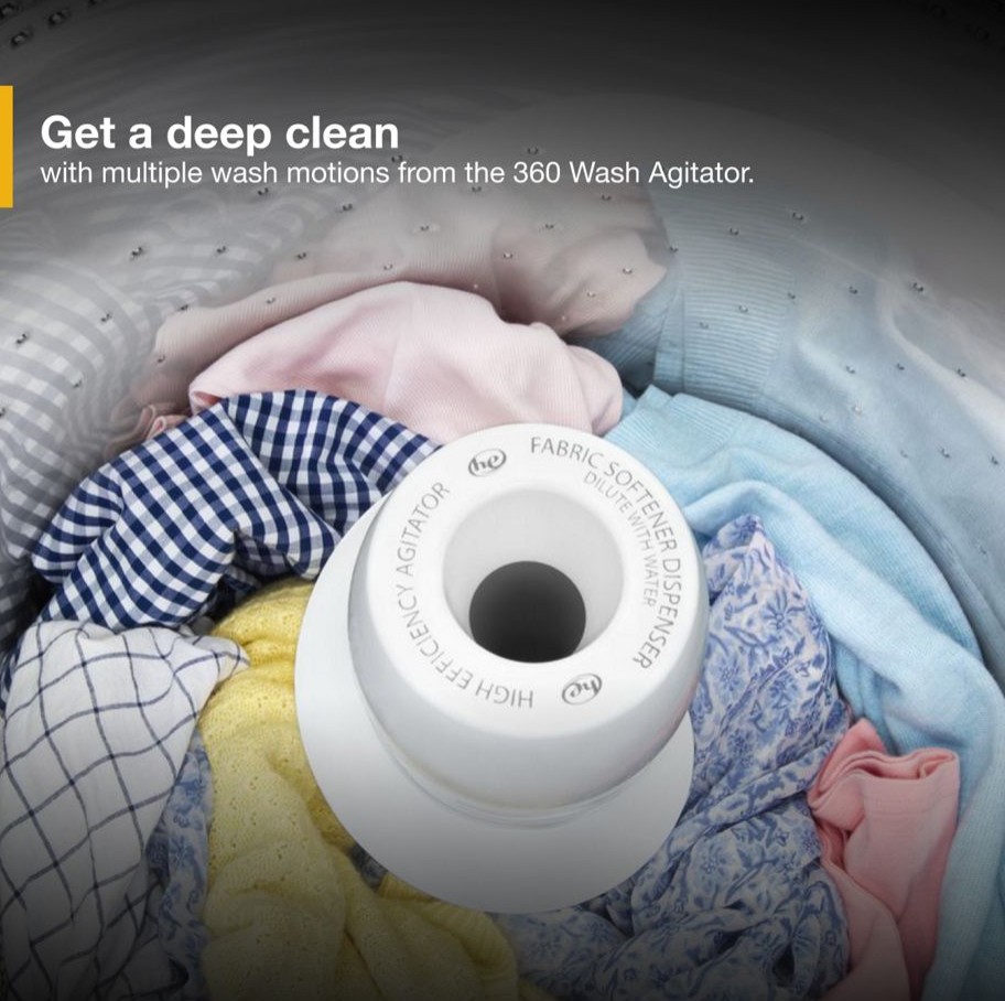 Two-Way Wash Action Agitator