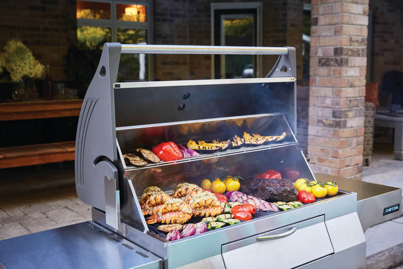 Centre-Gravity Roll Top Lid