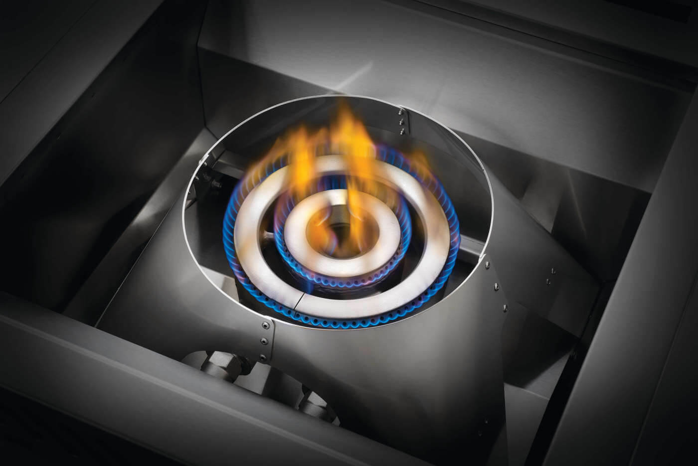 Two-Stage Power Side Burner
