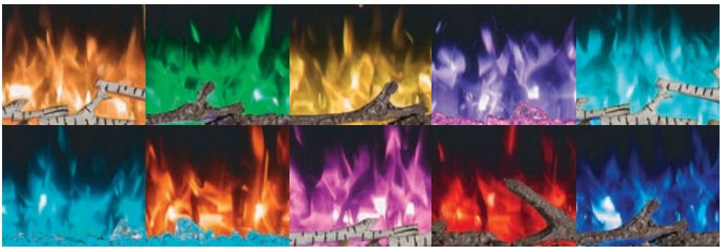 10 Flame Color Option