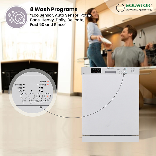 8 Wash Programs