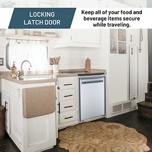 Locking Latch Door