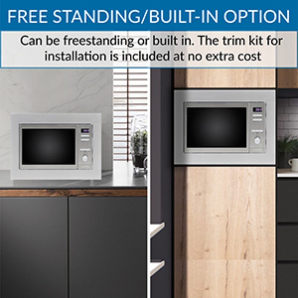 Free Standing/Built-In Option