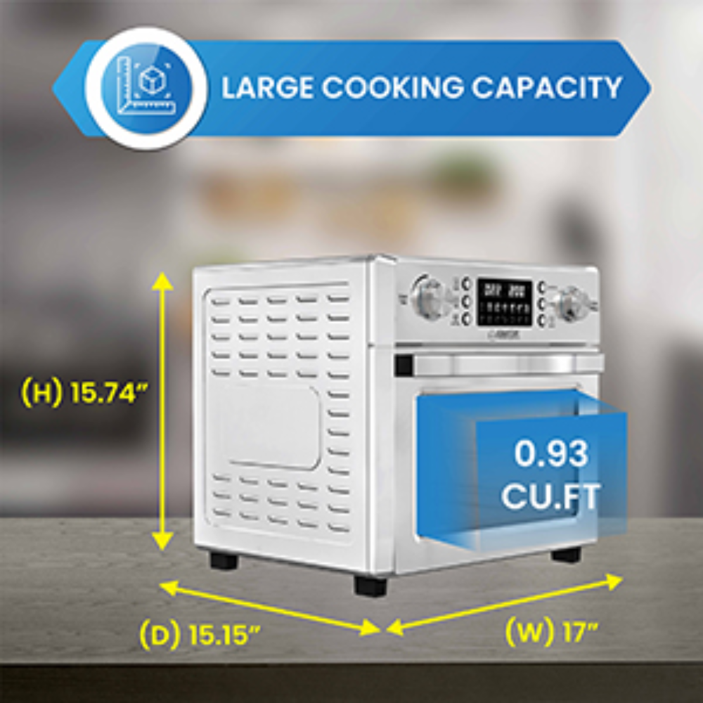 LARGE COOKING CAPACITY