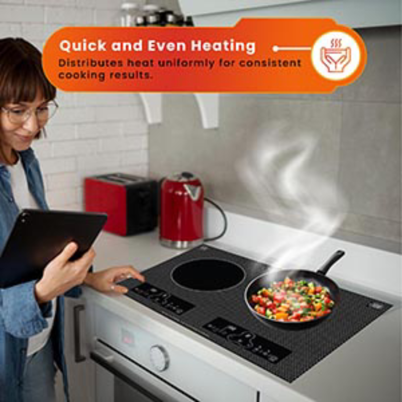Quick and Even Heating