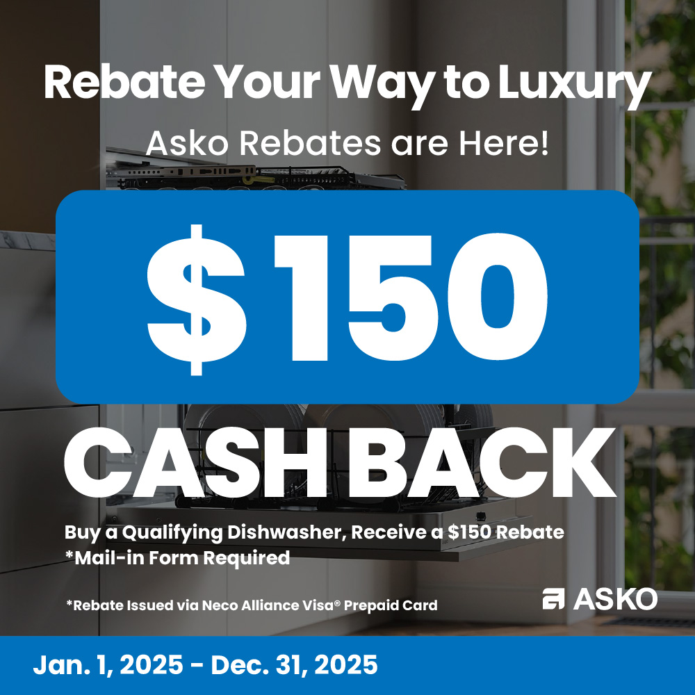 Asko Free 5 Year Warranty