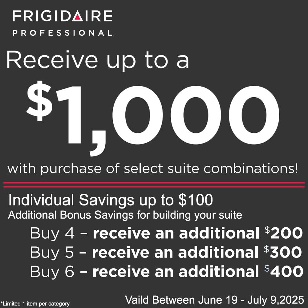 Frigidaire Professional Individual Savings