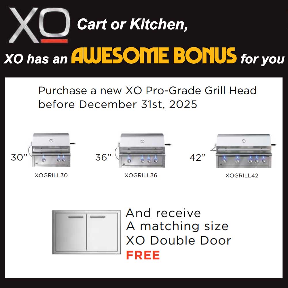 XO – Free Access Doors with Grill Purchase at Checkout