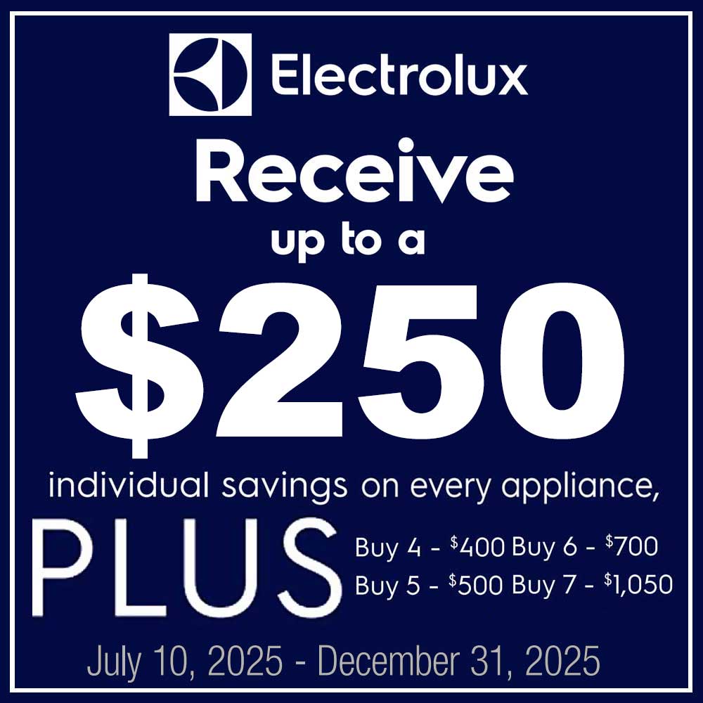 Electrolux Suite Individual Rebate up to $250