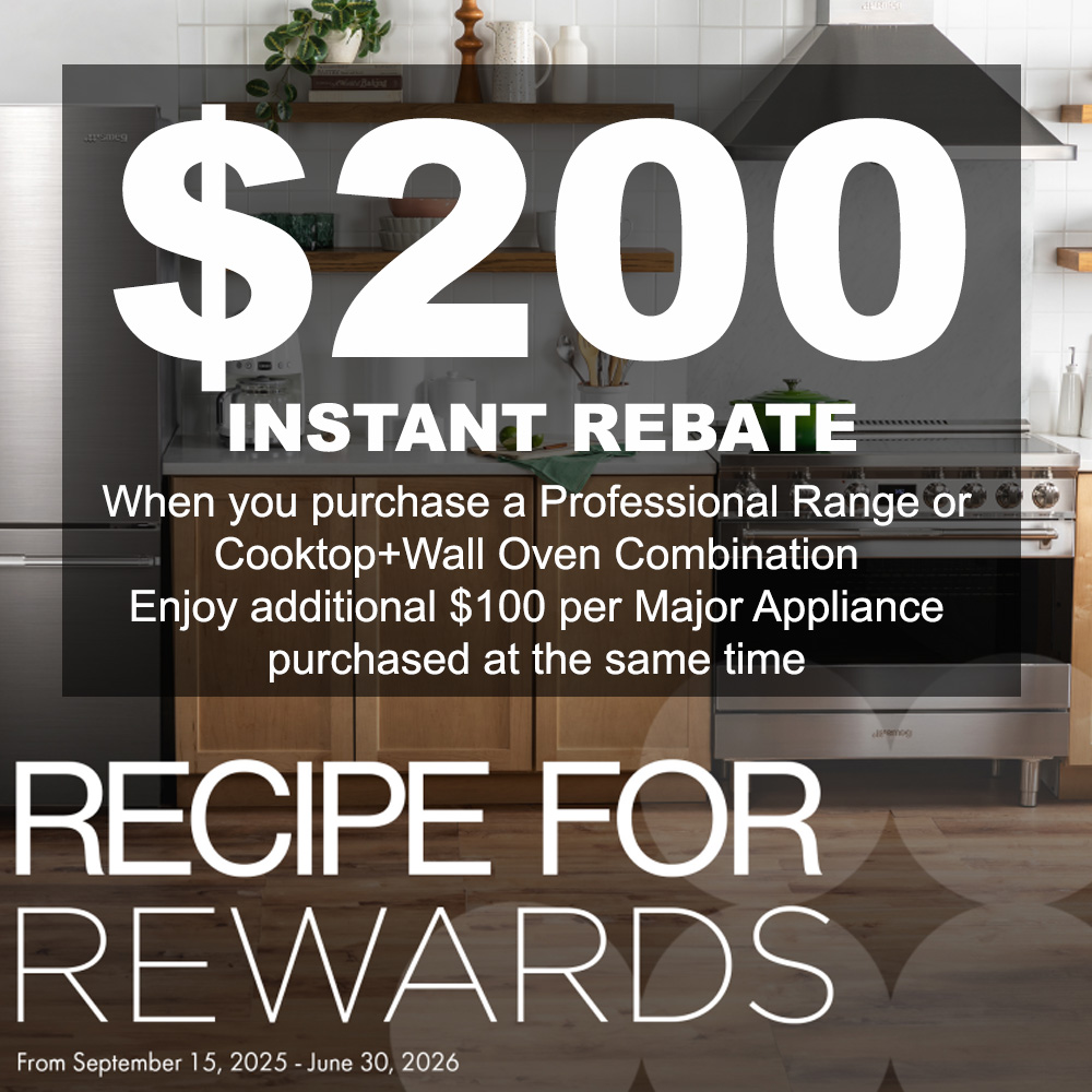 Smeg Cooktop+Wall Oven Instant Rebate September 2025