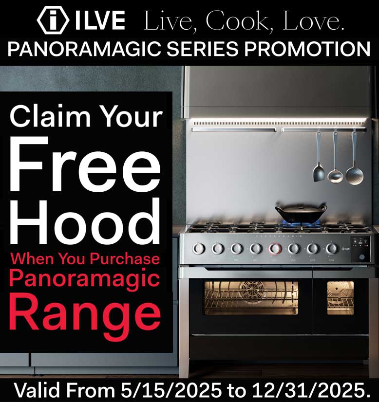 ILVE Free Matching Panoramagic Hood Mail In Rebate