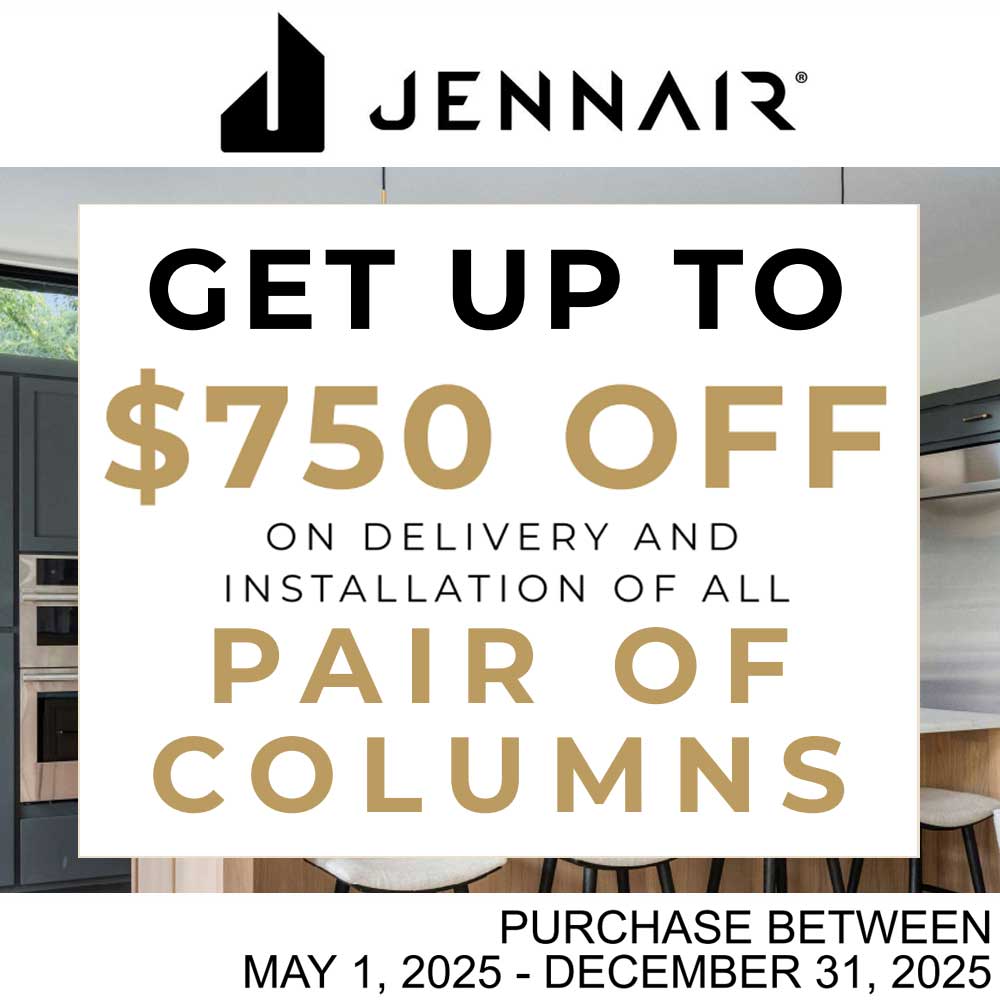 JennAir NECO Rebate on Column Pair - $750 Back