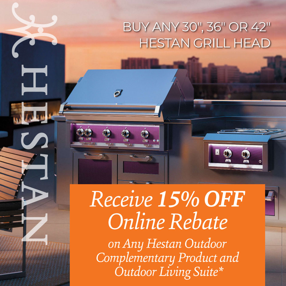Hestan 15% Off Online Rebate - February 2026