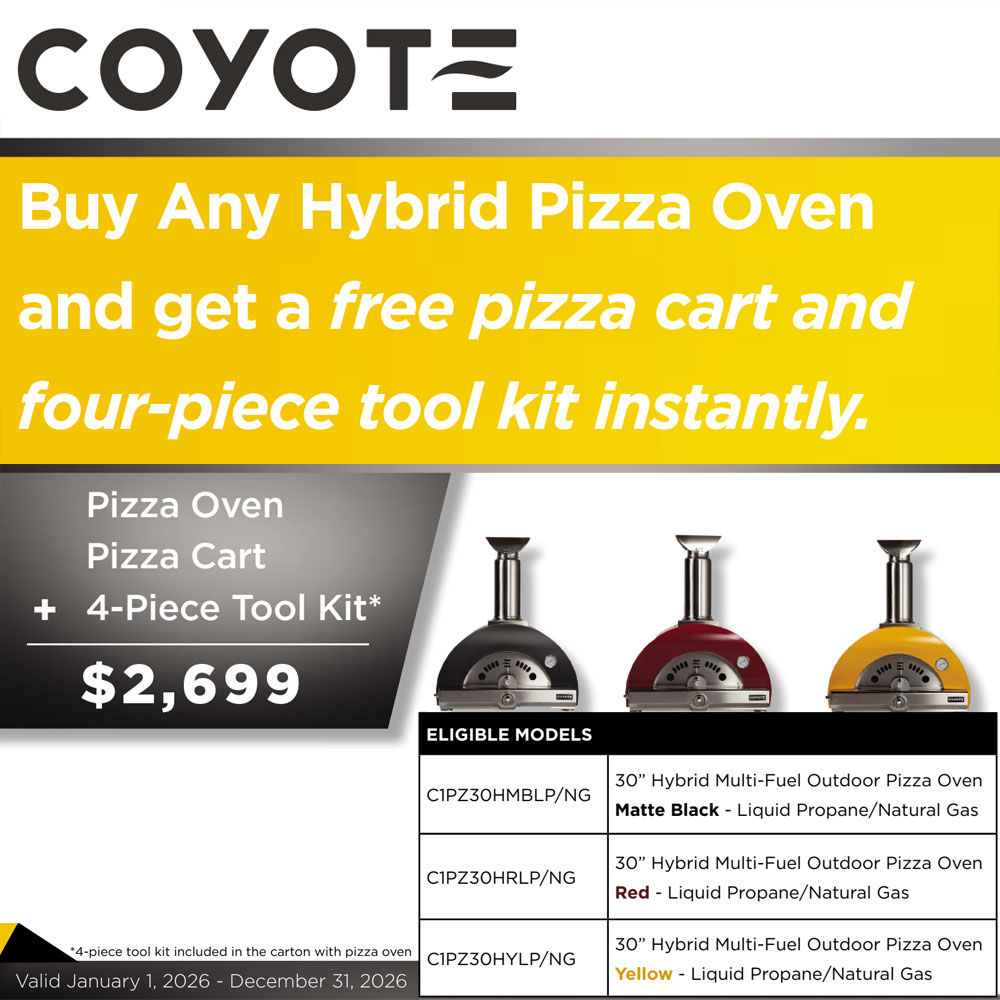 Coyote Free Pizza Cart and Tool Kit - January 2026