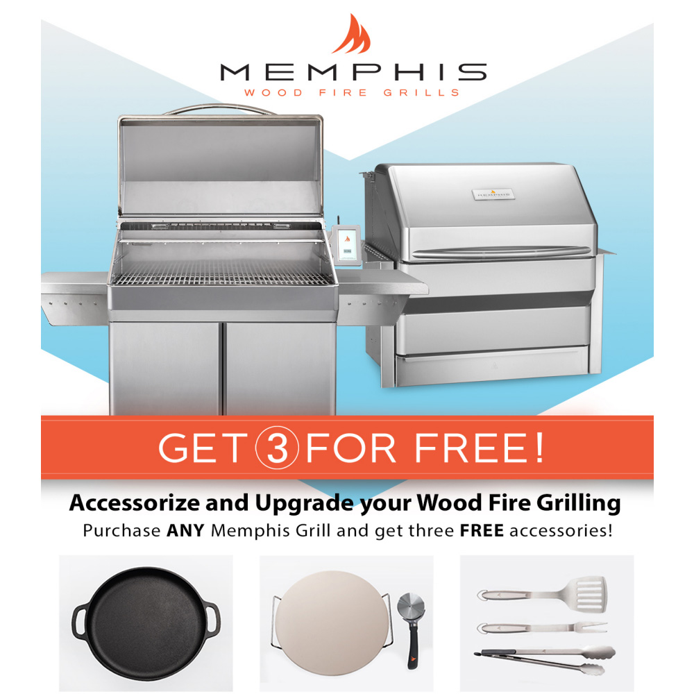 Memphis Grill 3 Free Accessories Promotion - January 2026