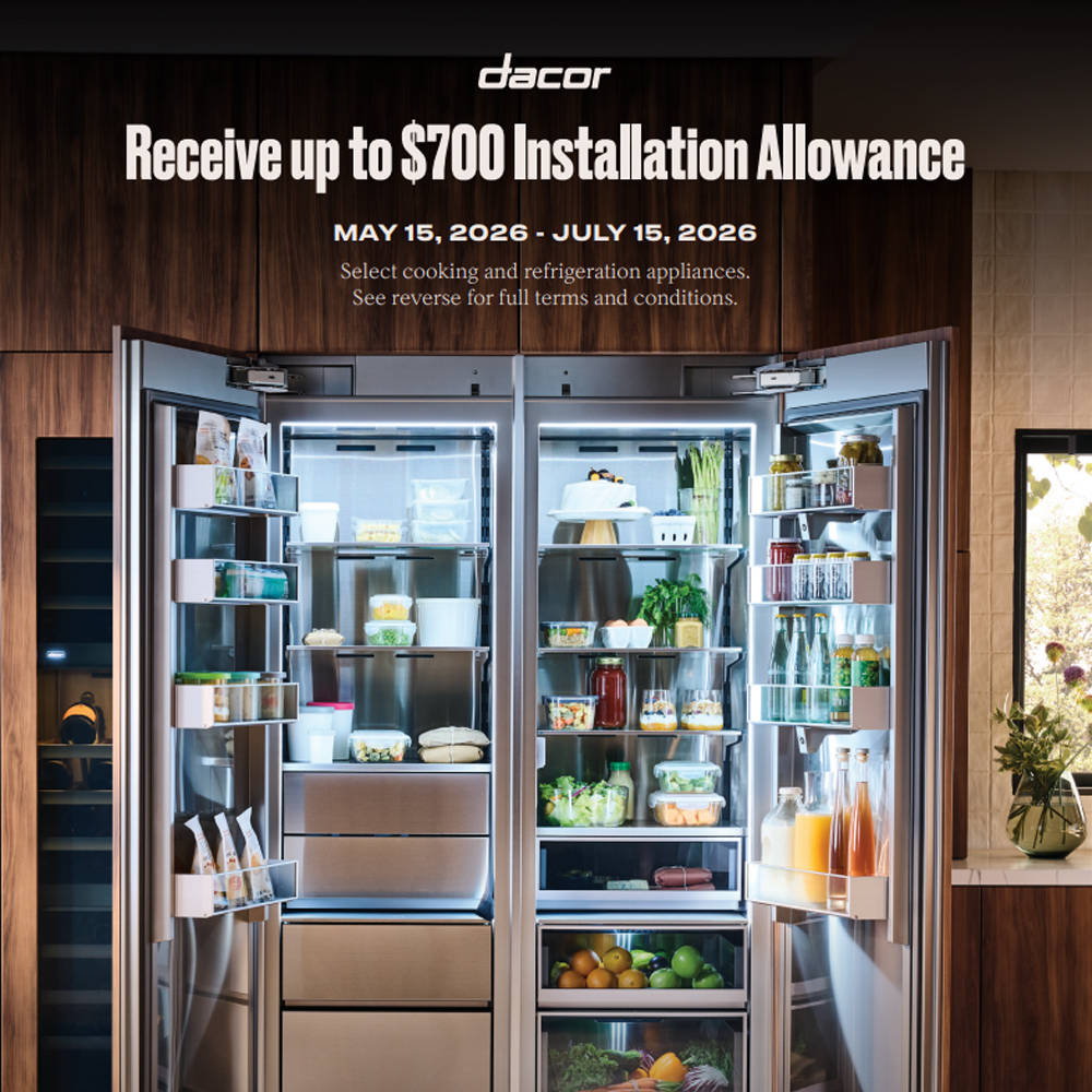Dacor Installation Allowance May 2026