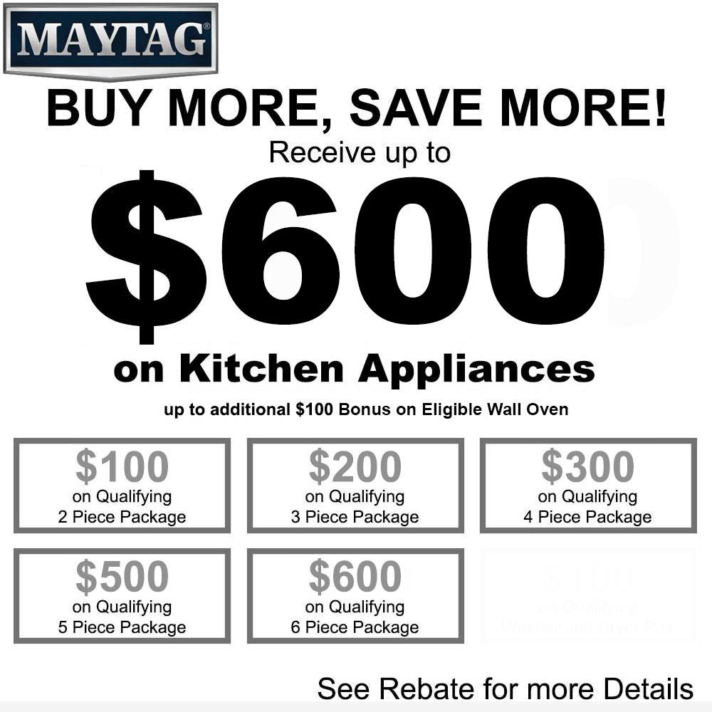 Maytag NECO Buy More Save More July 2026