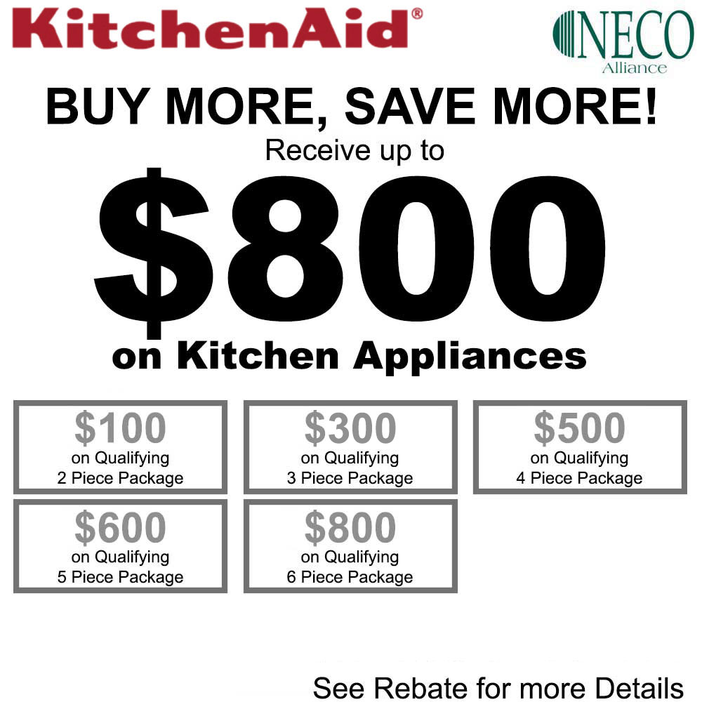 Kitchenaid NECO Buy More Save More August 2026
