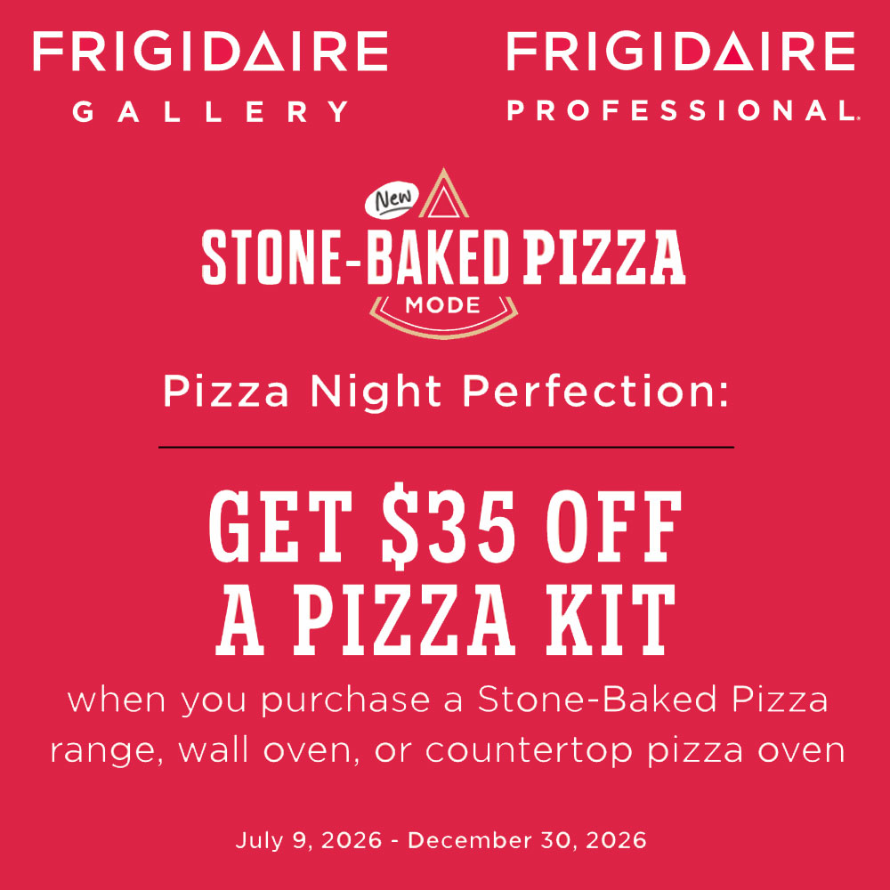Frigidaire $35 Off Pizza Kit