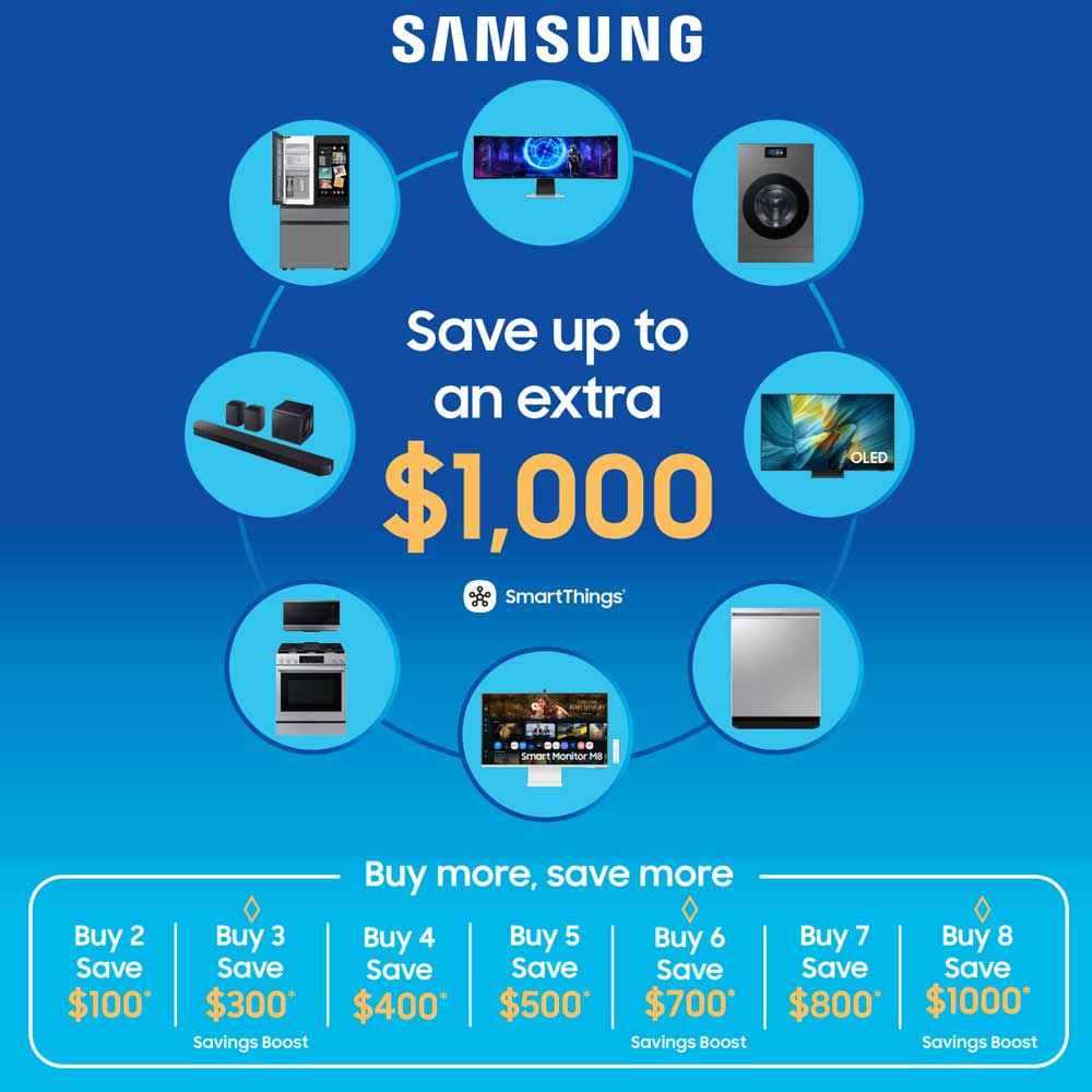 Samsung Buy More Save More Instant Rebate July 2026