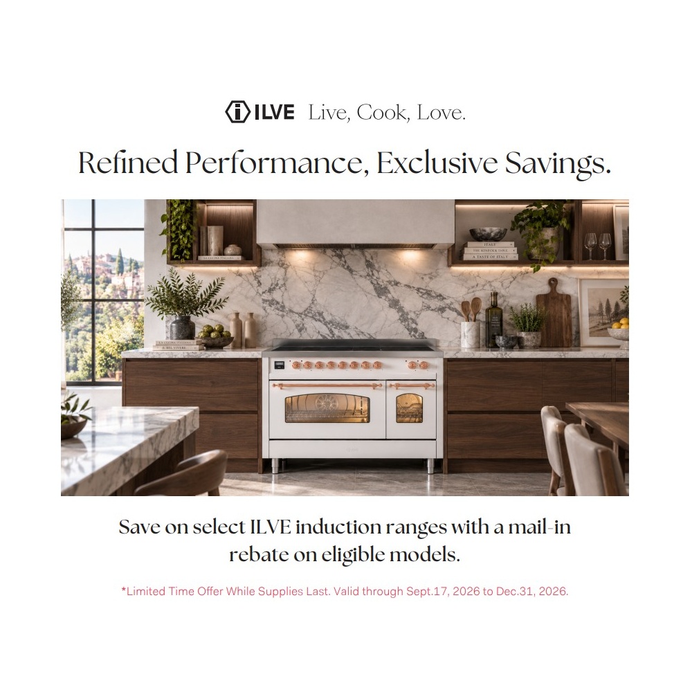 ILVE Induction Range Mail-In Rebate 2026