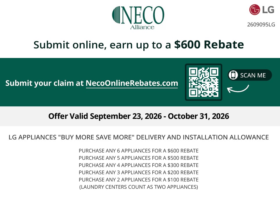 LG NECO Buy More Save More September 2026