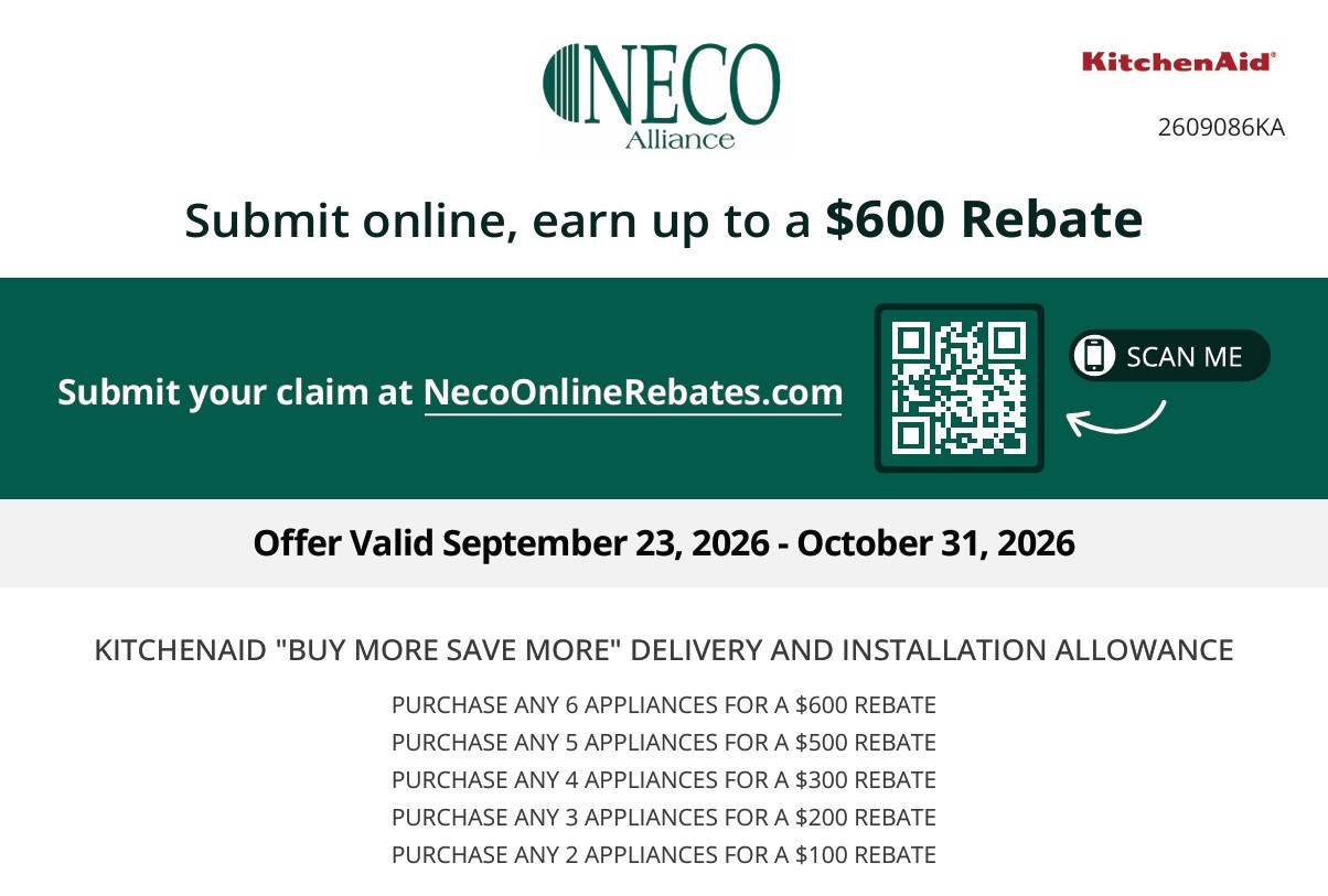 KitchenAid NECO Buy More Save More September 2026