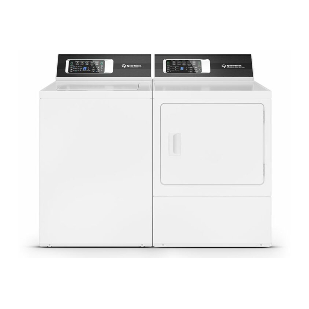 Speed Queen 129627 White Top Load Set | Shop Appliances