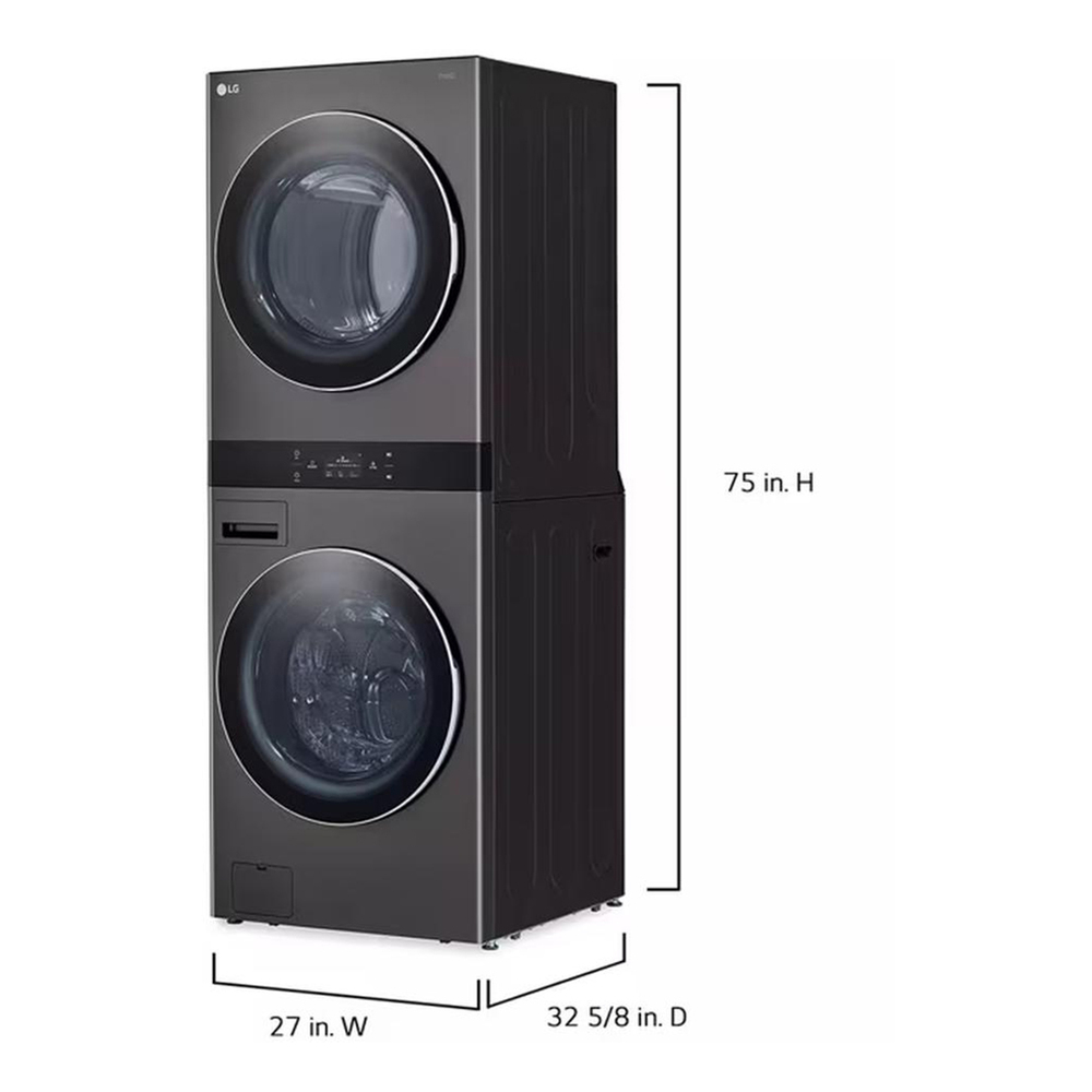 LG 12.4 cu. ft. Laundry Center WKGX301HBA | Shop Appliances
