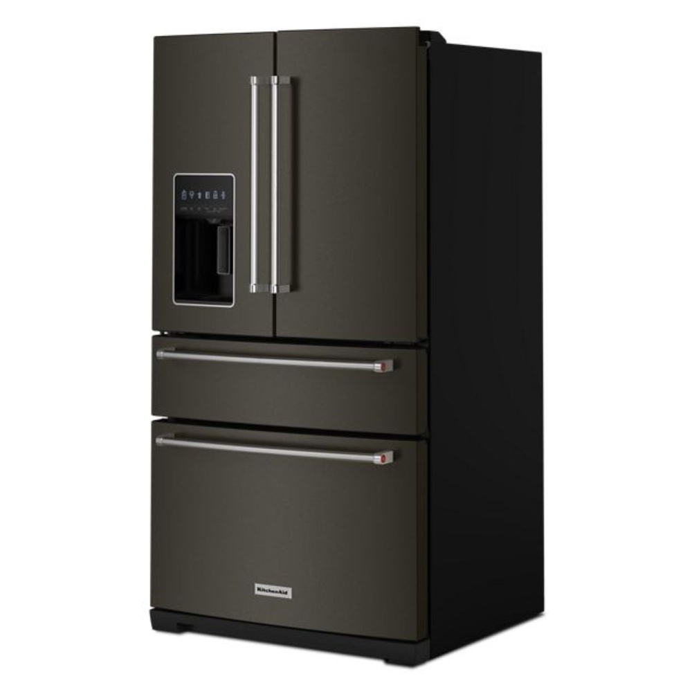 KitchenAid 26.2 cu. ft. French Door Refrigerator KRMF536RBS | Shop