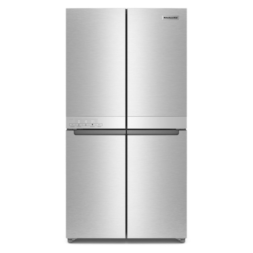 KitchenAid 19.4 cu. ft. French Door Refrigerator KRQC506MPS | Shop