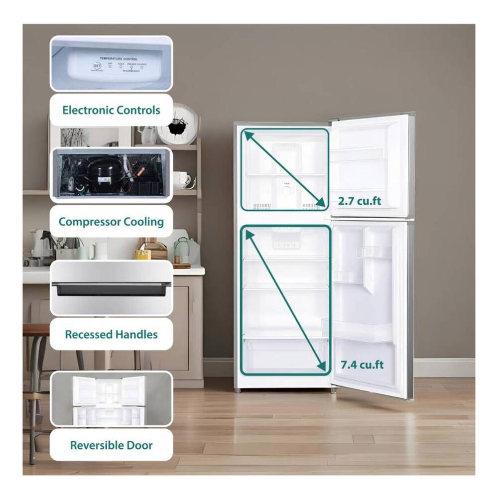 ConServ 10.1 cu. ft. Top Freezer Refrigerator MDRF1010ES | Shop