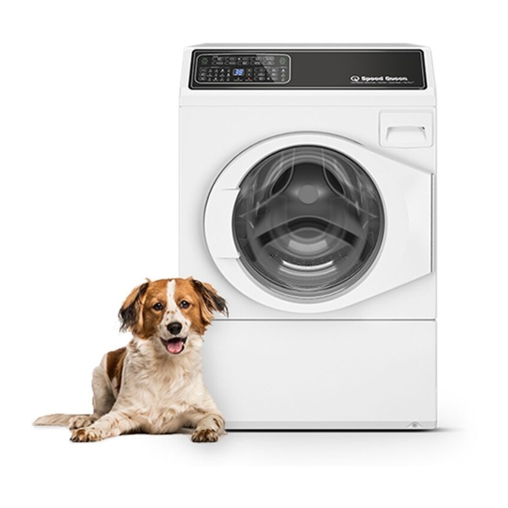 Speed Queen 165227 White Front Load Set | Shop Appliances