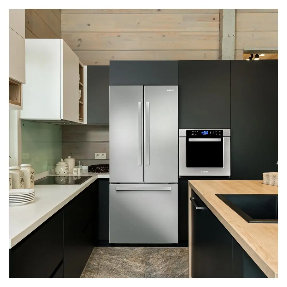 Cosmo 17.5 cu. ft. French Door Refrigerator COSRFFV183GHS | Shop