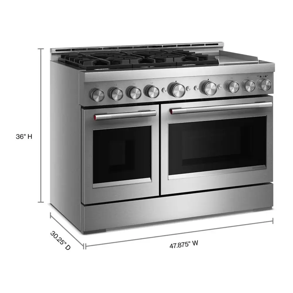 KitchenAid KFGD948SSS Commercial-Style 48