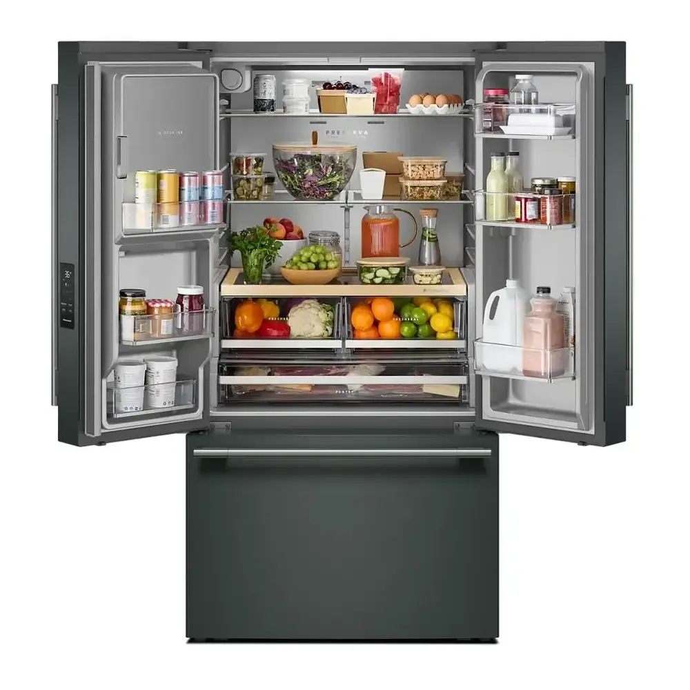 KitchenAid 30 cu. ft. French Door Refrigerator KRFF436SJPBR | Shop