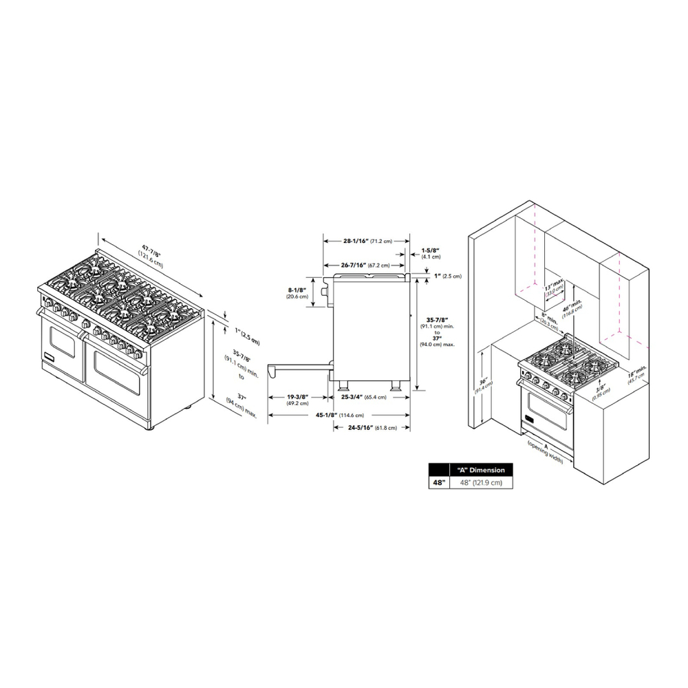 Viking VGIC54828BSS 5 Series 48